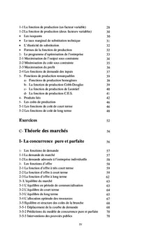 MicroéconomieTraitement Mathématique