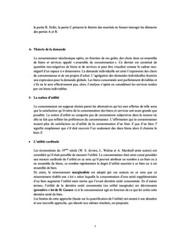 MicroéconomieTraitement Mathématique