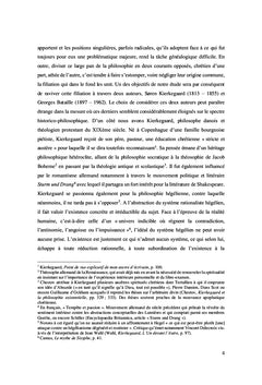 L'existence et le sacré