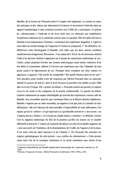 L'existence et le sacré