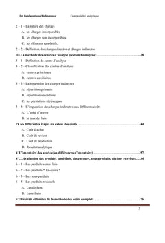 Comptabilité Analytique : Principes et Applications