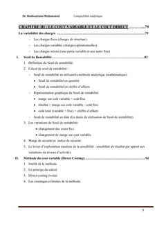 Comptabilité Analytique : Principes et Applications