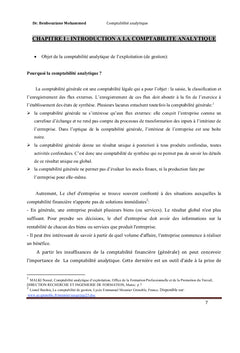 Comptabilité Analytique : Principes et Applications