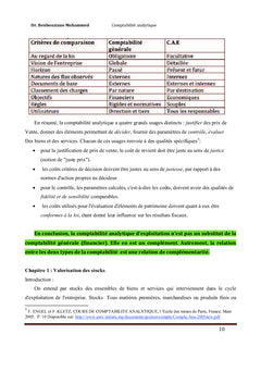 Comptabilité Analytique : Principes et Applications
