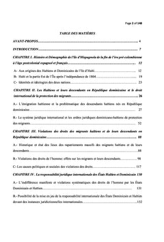 Haïti et la République dominicaine contre les droits des migrants haïtiens et de leurs descendants