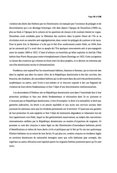 Haïti et la République dominicaine contre les droits des migrants haïtiens et de leurs descendants