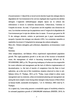 Ville durable en Afrique subsaharienne