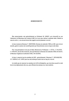 Apport de la microcaractérisation acoustique à la tribologie