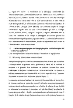 Croissance demographique et evolution de l'agriculture