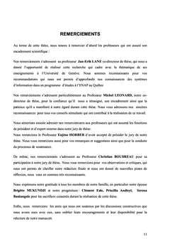 Esquisse de modélisation des instruments internationaux du commerce et leur mise en oeuvre