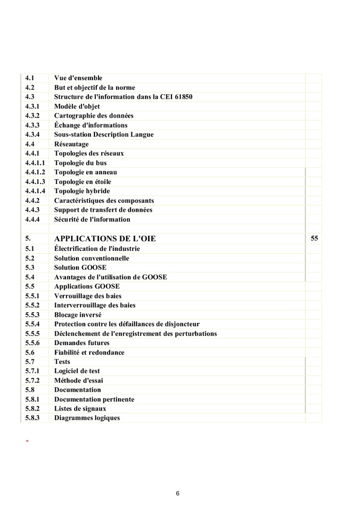 IEC 61850 Communication horizontale Goose et vue d'ensemble