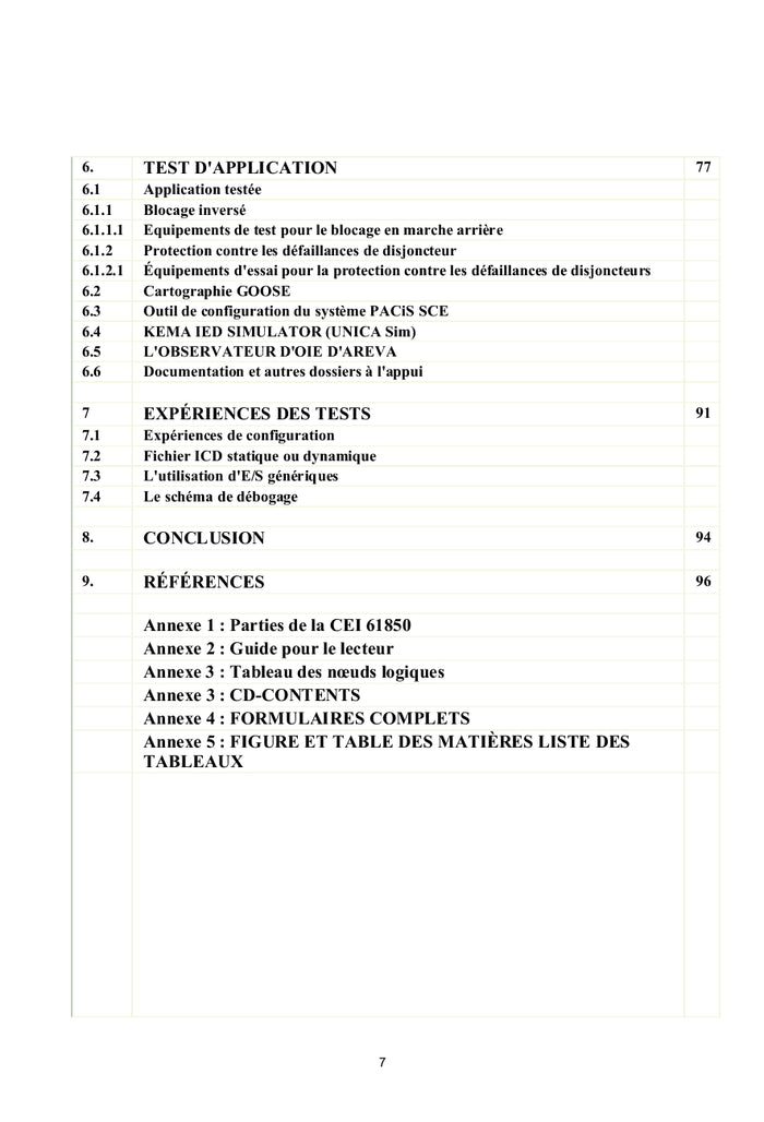 IEC 61850 Communication horizontale Goose et vue d'ensemble