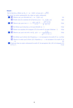 Recueil d'exercices de mathématiques en terminale scientifique