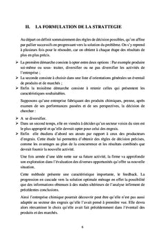 But, Objectif, Stratégie, Décision clé dans l'inconnu des affaires