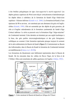 Etude géologique du minerai de fer oolithique du Bassin de Kandi (Nord-Est Bénin)