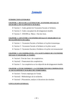 L'Economie Sociale et Solidaire au Maroc