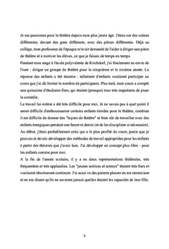 Pédagogie théâtrale et travail social