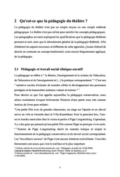 Pédagogie théâtrale et travail social