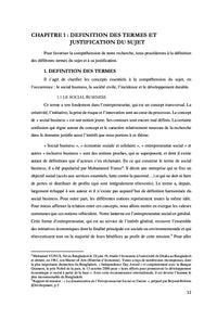 Le Social Business et la Société Civile