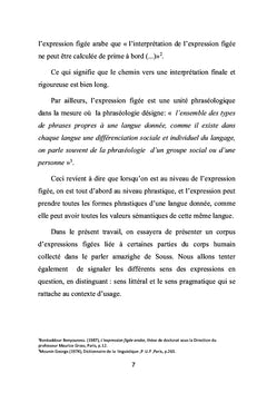 Les expressions figées amazighes propres au corps humain