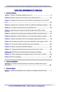 La contribution du football au développement économique et social