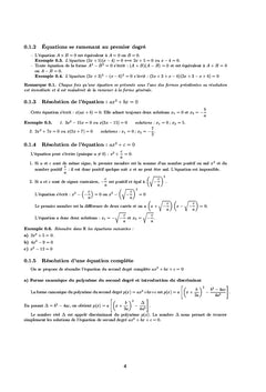 Cours bien élaborés de mathématiques