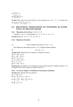 Cours bien élaborés de mathématiques