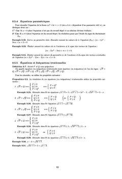 Cours bien élaborés de mathématiques