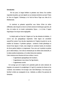 Manuel de grammaire kabyle