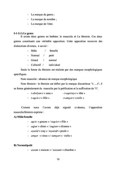 Manuel de grammaire kabyle