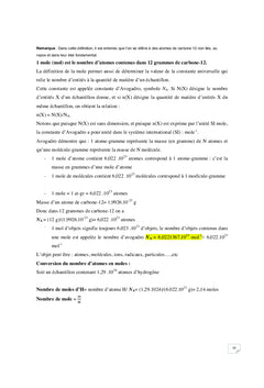 Chimie Générale