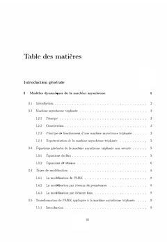 Observation De La Machine Asynchrone