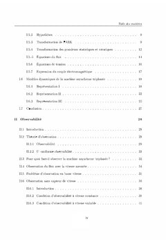 Observation De La Machine Asynchrone
