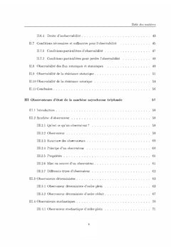Observation De La Machine Asynchrone