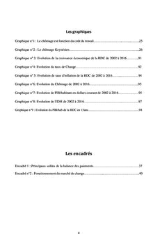 LES PERFORMANCES MACROECONOMIQUES NATIONALES ET L'EMERGENCE DE LA RDC
