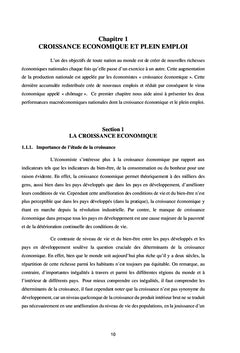 LES PERFORMANCES MACROECONOMIQUES NATIONALES ET L'EMERGENCE DE LA RDC