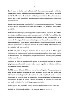 Vaccination antitétanique à Kadutu
