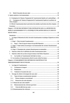 Assainissement et Épuration des Eaux Usées en Milieu Rural au MAROC