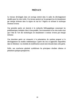 Perspectives de dessalement par énergie éolienne dans le sud algérien