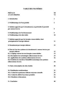 Perspectives de dessalement par énergie éolienne dans le sud algérien