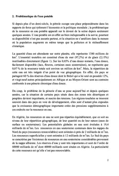 Perspectives de dessalement par énergie éolienne dans le sud algérien