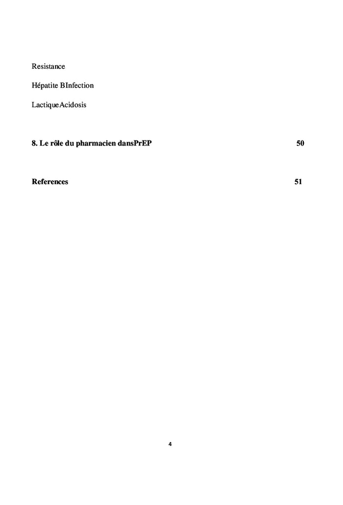 Examen de la prophylaxie pré-exposition (PrEP)