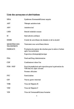 Examen de la prophylaxie pré-exposition (PrEP)