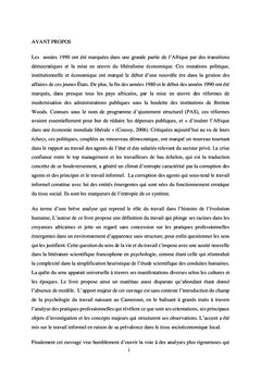 Le Rapport au Travail dans un Contexte Entropique