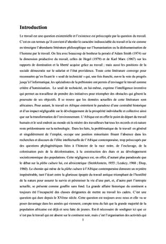 Le Rapport au Travail dans un Contexte Entropique