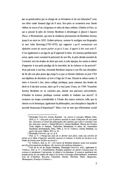 L'accessibilité du droit par la codification selon Jeremy Bentham