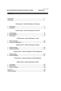 Situations didactiques en sciences physiques