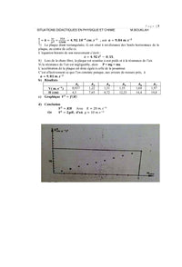 Situations didactiques en sciences physiques