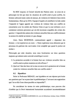 Le DIH et la protection spéciale de la femme