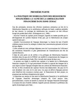 Libéralisation financière et comportement des banques